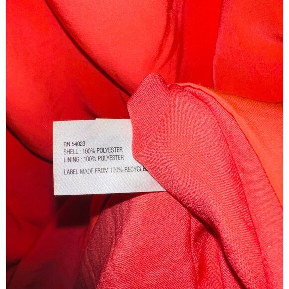 Gap Womens Bright Orange Tank Dress XS Polyester Shell & Lining - Picture 3 of 4